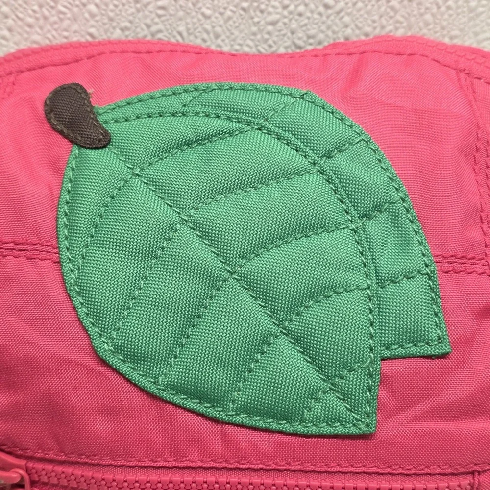 Baby Gap Pink Green Apple Backpack Bag